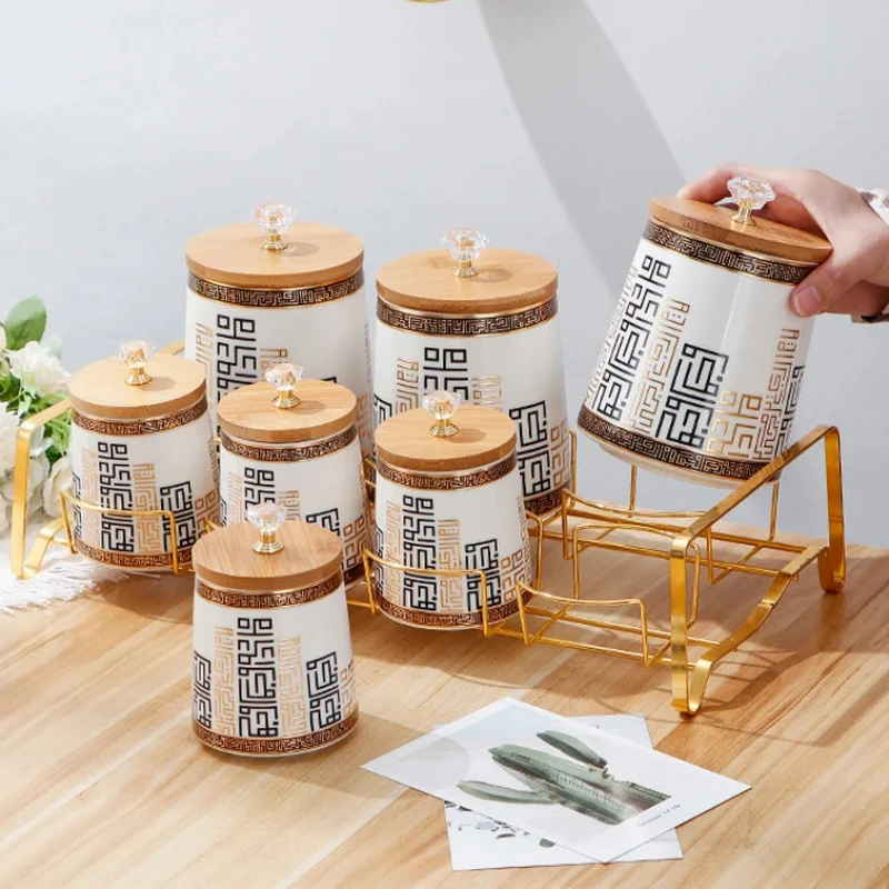 Kitchen Storage Organizer for Food Containers, Spice Jars, & Tea Caddy - Efficient & Space-Saving Solution