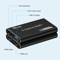 HDMI-compatible USB 3.0 Video Capture Card 1080P 60fps HD Video Recorder Grabber For OBS Capturing Game Card Live