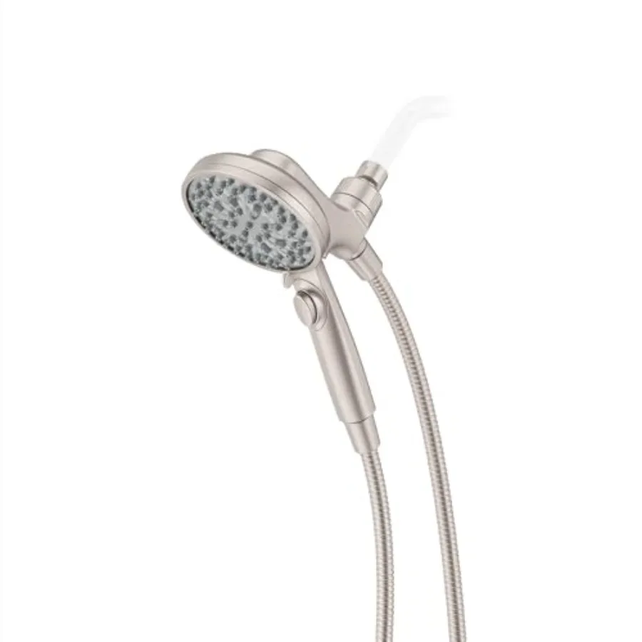 

HydroFuse Handheld Shower Head with Magnetic Docking, 6-Function High Pressure Showerhead, Flow Rate, Finish 016HFM01GS
