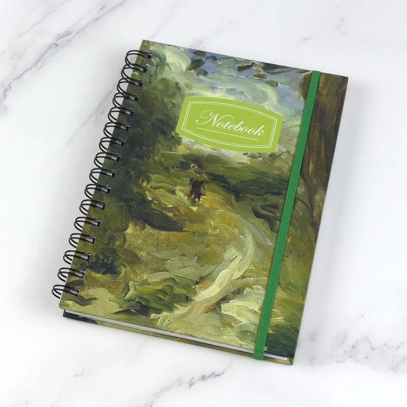 Custom. Custom Print Hardcover Planner Bindend Journaalboek Met Elastische Band