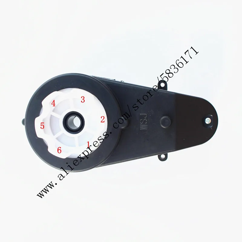 Motore ad alta potenza per auto elettrica per bambini Rs390 con cambio, scatola ingranaggi motore ad alta velocità con coppia elevata 12V 6V DC