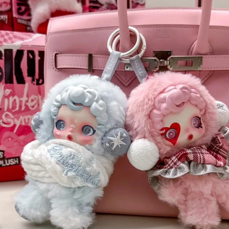 

New Genuine Skullpanda Winter Symphony Series Mystery Blind Box Vinyl Face Dolls Backpack Pendant Collection Toys Festive Gift