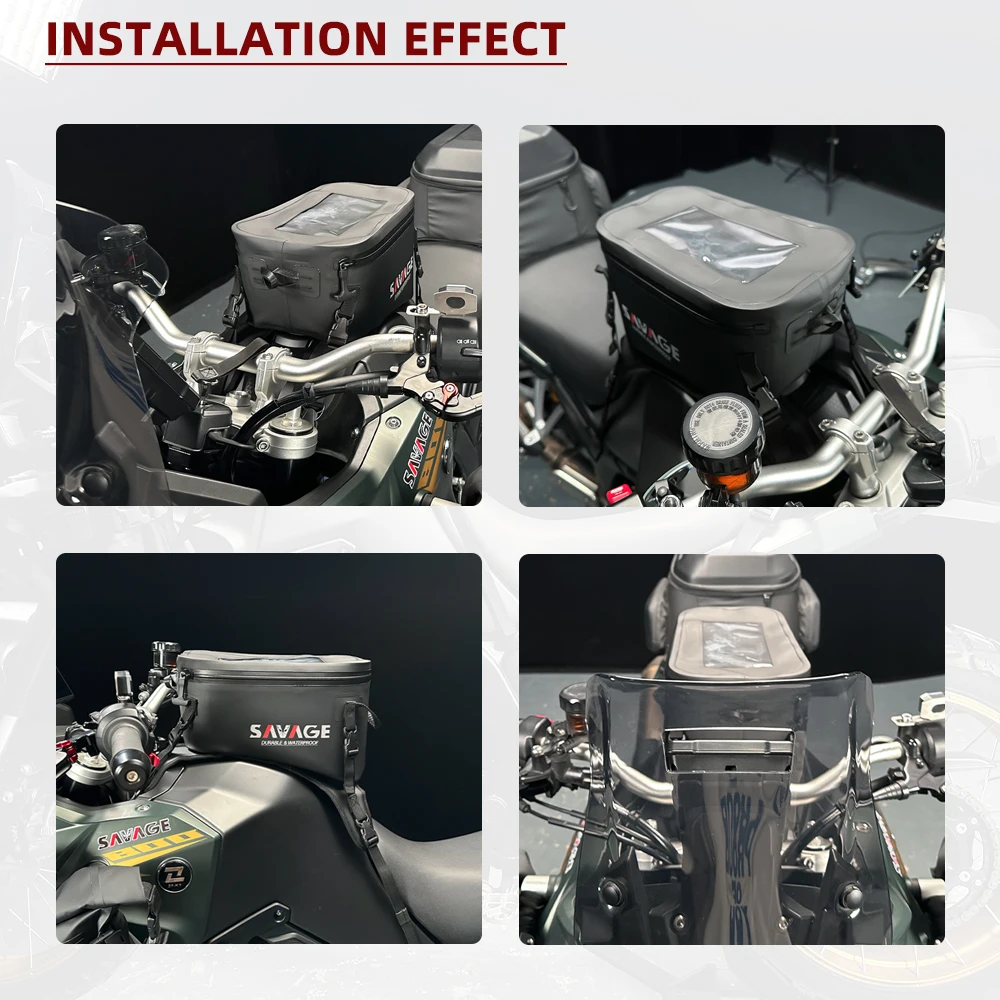 800X 2025 Tank Bag Luggage For KOVE 800X Pro 800X Super Adventure Motorcycle Navigation Tanklock Bag Waterproof Carrier Handbag - Image 3