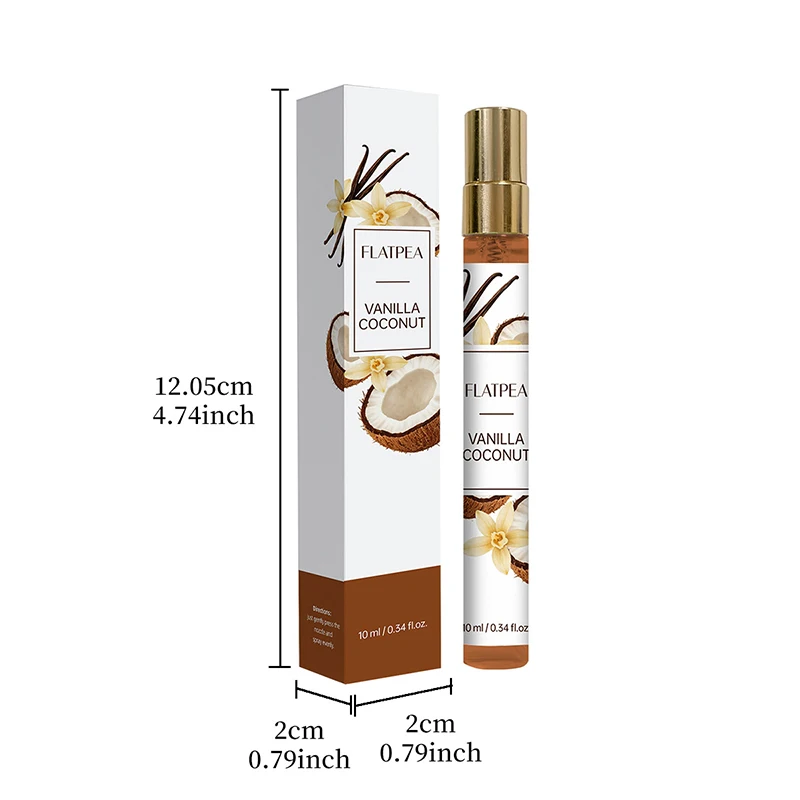 Vanilla Coconut Sweet Scent Women Perfume Eau De Parfum Fresh Floral Fragrance Long Lasting Spray Gift Elegant Romantic Date