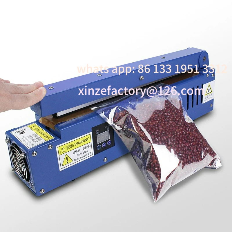

Customizable manual sealing machine with print date function