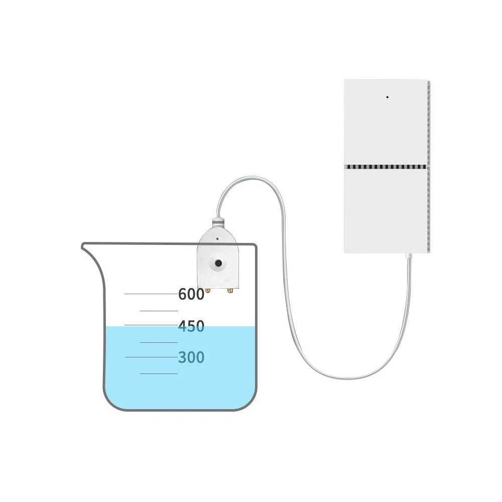 Detector De Água De Fio Montado Na Parede, Sensor De Vazamento Líquido, Máquina De Saída De Sinal De Relé, Alarme De Segurança Do Quarto, Armazém,