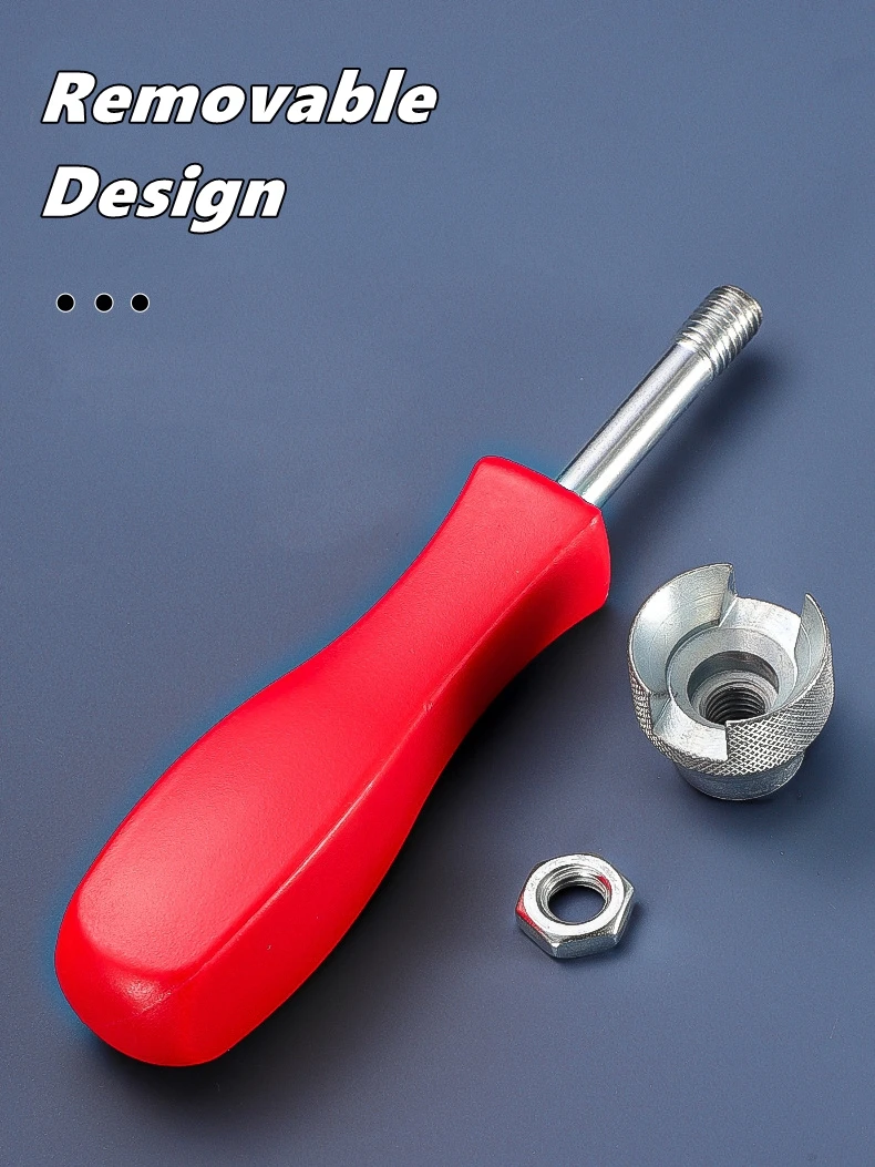 Compressor de mola de freio de tambor de carro manual, removedor de instalação de reparo de freio de tambor, ferramenta de reparo de remoção de retenção de molas