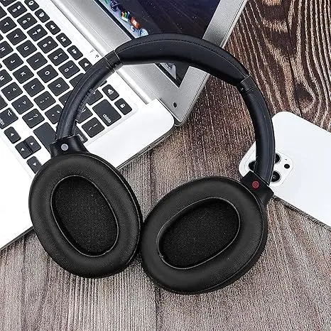 Replacement Earpads for Sony WH-XB900N(WH-XB900) Headphones,Ear Pads Cushions with Noise Isolation Memory Foam,Soft Protein