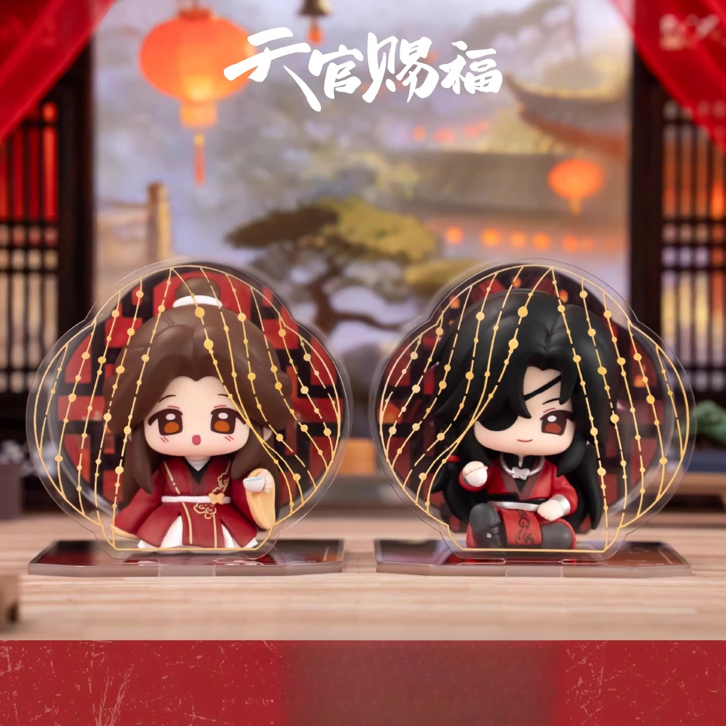 

Heaven Official's Blessing Schoolmate Scenery Series Blind Box Anime Figure Collectible Desktop Ornament Gift for Fans