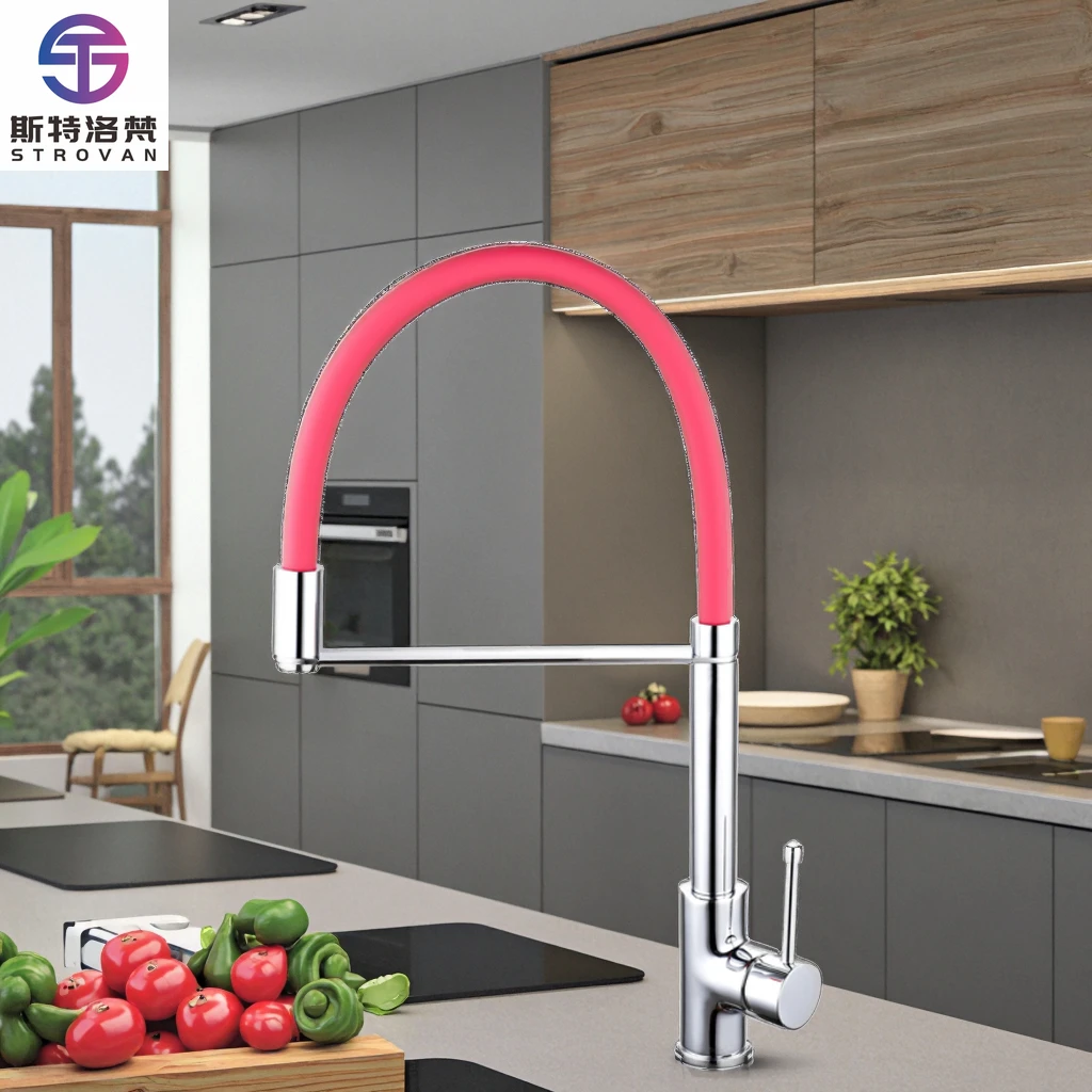 

Top Tier Anti Rust Commercial High-Quality Brass Finished Commercial Kitchen Faucet for Long Service Life