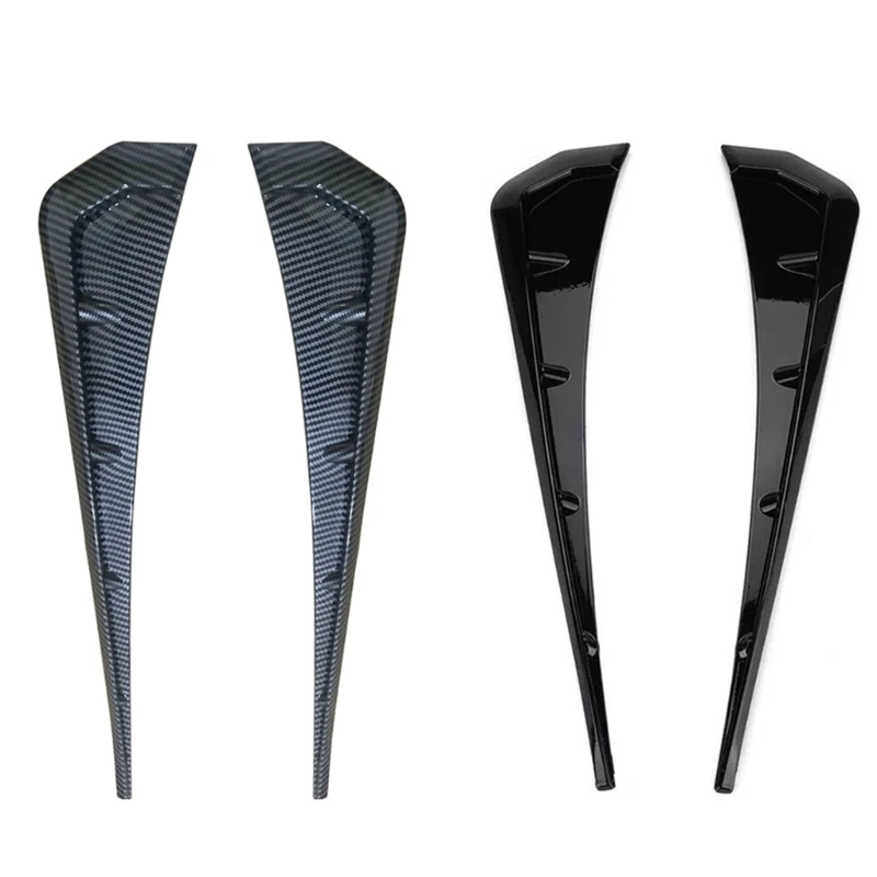 

Decorative Hood Vent Side Outlet Car Door Leaf Plate Protective Sticker Dropship