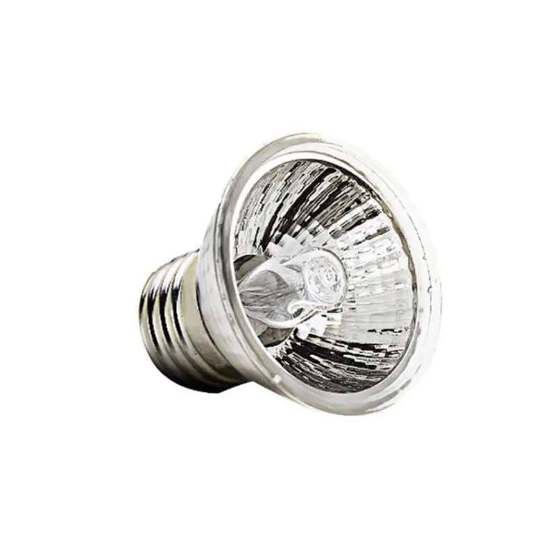 UVA UVB Reptile Heat Lamp Basking Bulb, E27 25/50/75 Watt Full Spectrum Sun Light Lamp Heating Lamp for Lizard, Turtle