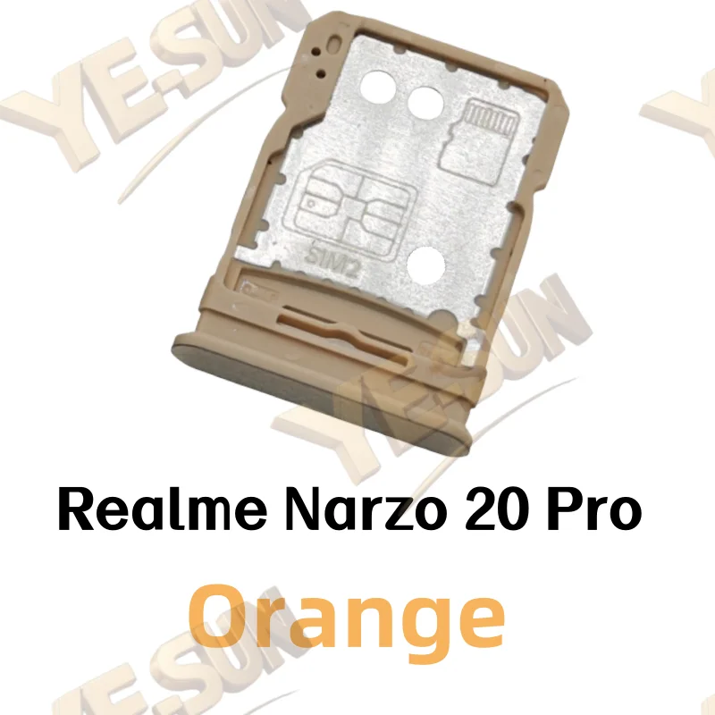 For Realme SIM Card Tray Realme Narzo 20Pro Narzo50 Realme Narzo60 Pro Realme Narzo70X Drawer Holder Slot Replacement Parts