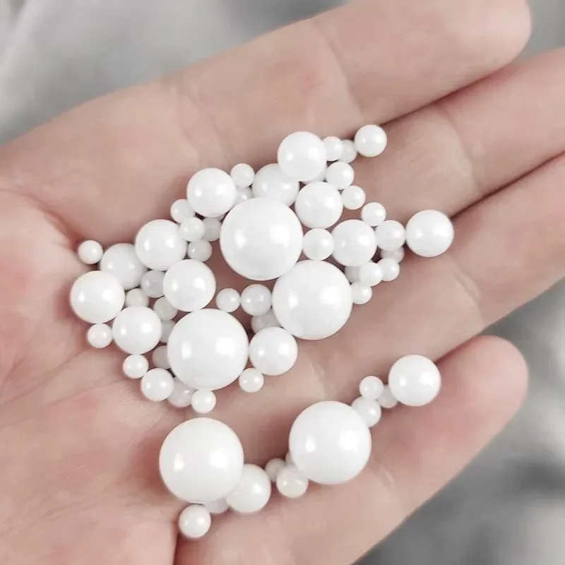 1-100 Stück Zirkonoxid-ZrO2-Lagerkugeln G10 Präzisionsqualität 0,8 mm-19,05 mm Verschleißfeste Isolierende Keramikkugeln Weiße Kugeln – Detail 3