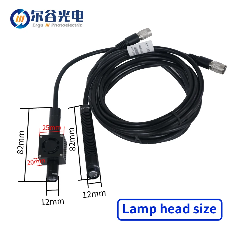 UV LED curing lamp  UVLED point light source shadowless adhesive light curing system