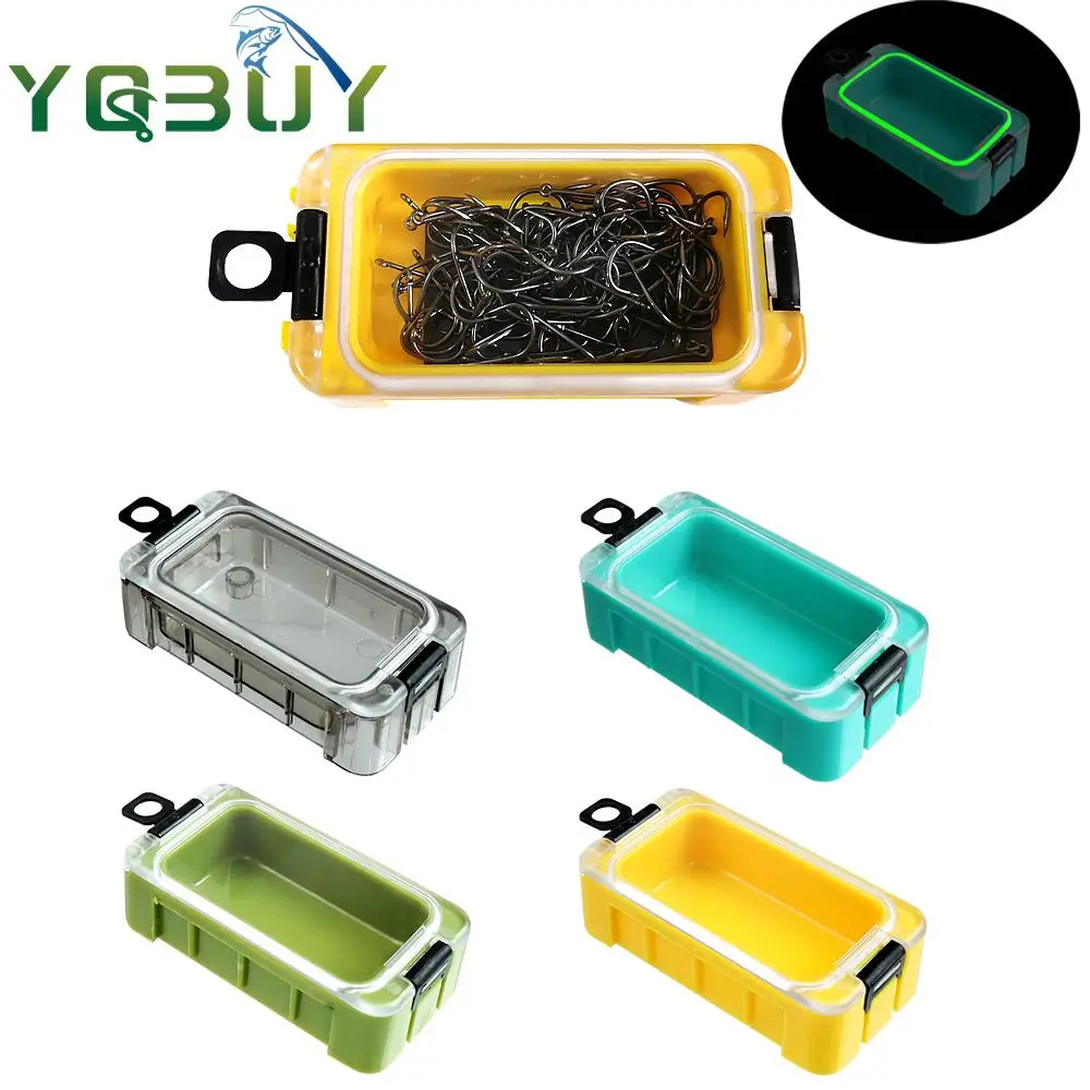 1 قطعة صندوق تخزين طُعم الصيد القابل للربط حاوية كوتاك المغناطيسية المضيئة صندوق ملحقات أدوات صيد السمك #1