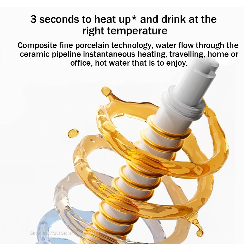 XIAOMI MIJIA المحمولة موزع الماء الساخن الفوري المنزل مكتب سطح المكتب غلاية كهربائية ترموستات مضخة مياه محمولة تسخين سريع