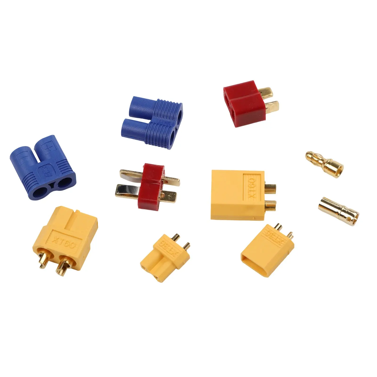 RC Model Maintenance EC3 Kit Complete Remote Control Connectors As Shown Gold Plated Contacts Low Resistance Contacts