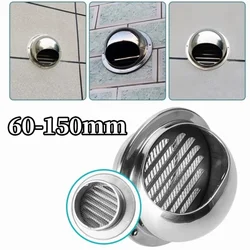 Stainless Steel Wall Ceiling Air Vent Ducting Ventilation Exhaust Grille Cover Waterproof Outlet Vents Cap for Home Hardware