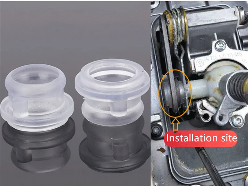 

10-50pcs Manual Gear Shift Lever Cable Bushing Repair Kit For VW Golf MK4 Polo Selector End Linkage Rubber Sleeve 2005 2006