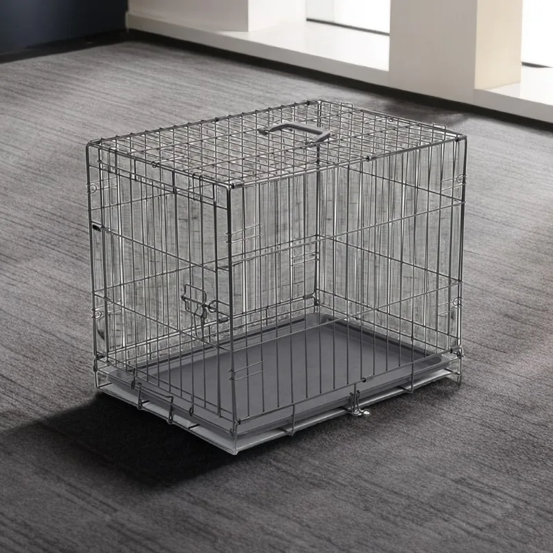 

Best Quality Dog Kennels Cages Stainless Steel Folding Dog Cage Pet Cages