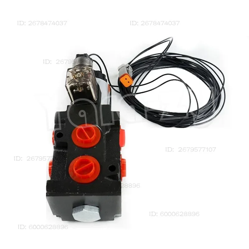 SVV06 Series Solenoid Switching Valve Hydraulic Solenoid Valve Hydraulic Pilot Pneumatic Accessories DC12/24V