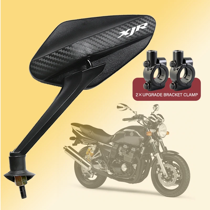 

2Pcs/Pair Anti-Glare Motorcycle Rearview Convex Mirrors Rotatable 8mm For YAMAHA XJ6 XJ6F XJ6N XJR300 XJR1300 XJR1200 Accessorie