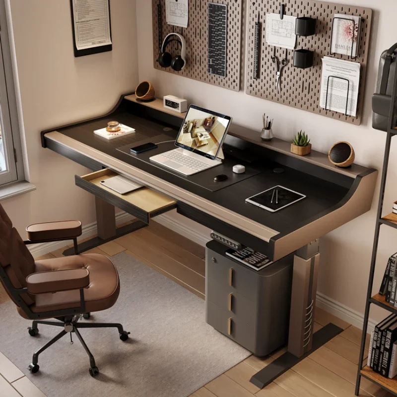 Electric Liftable Computer Smart Italian Minimalist Student Desk Home