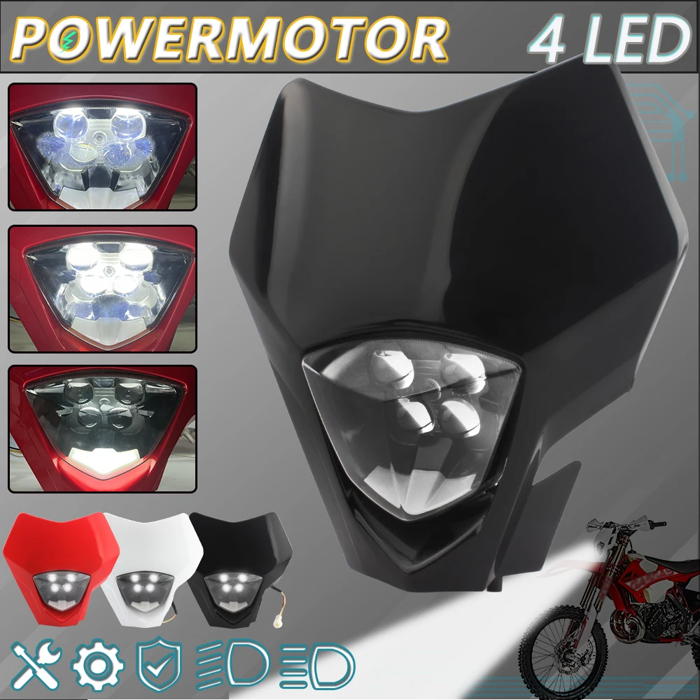 

Motorcycle Headlight LED for Gas Gas EC 250 300 250F 350F EX300 250F 350F 450F MC 250F 450 Motocross Accessories Pit Dirt Bike