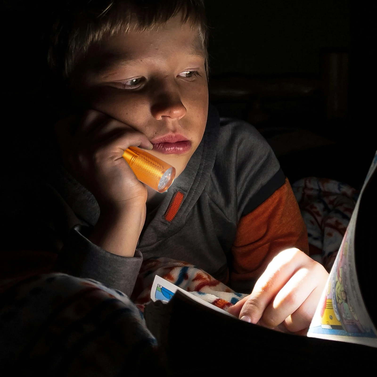 

6Pcs Mini Flashlight Lightweight Aluminum Alloy Pocket Flashlight Long 6-8 Hours Bright LED for Travel Emergency Use