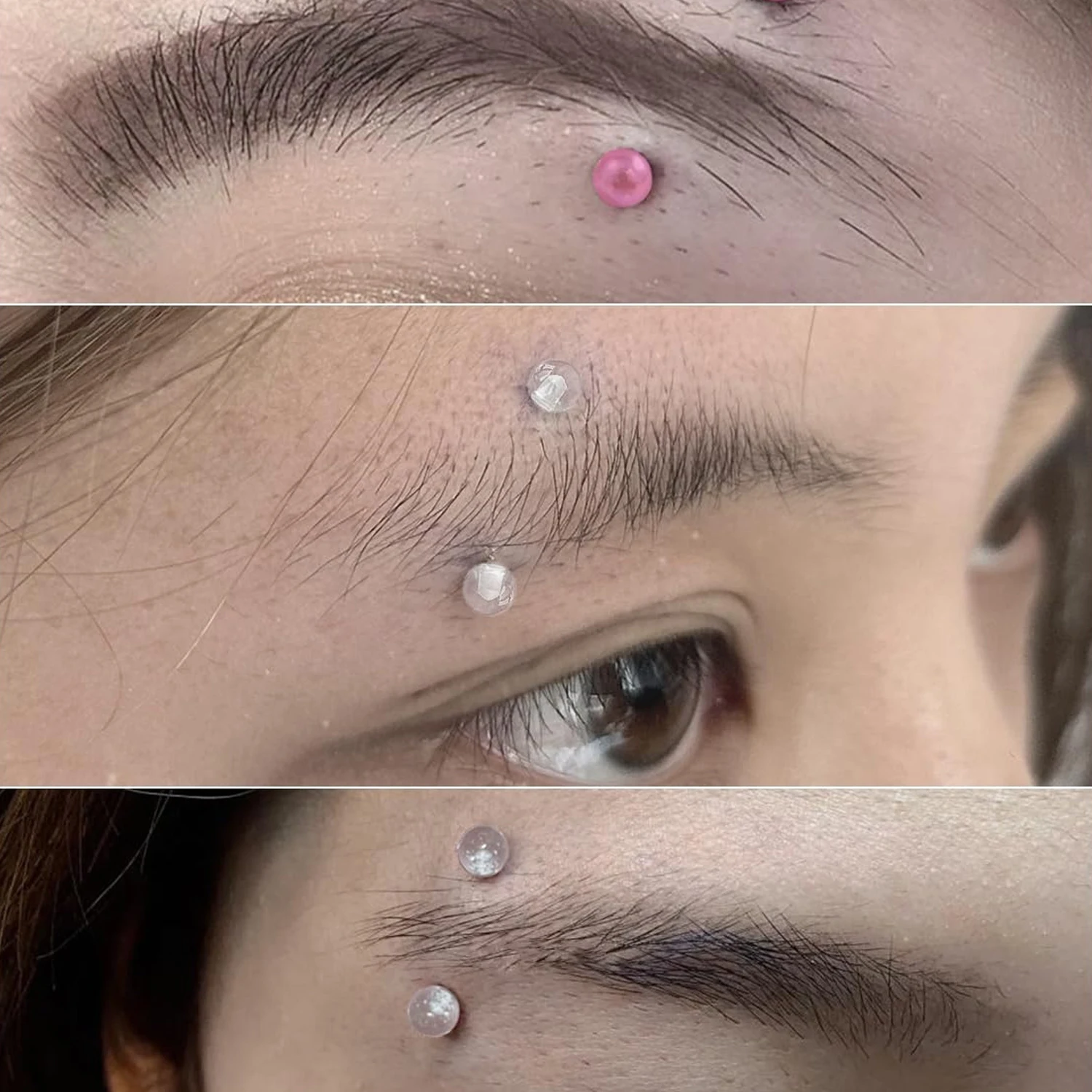 16g 6/8/10mm Eyebrow Rook Vert - Christina Jewelry & Watches Marguerite Ørestik Forgyldt Sølv 评论和价格
