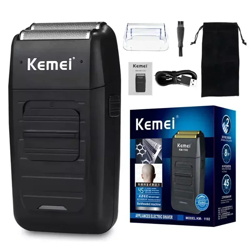 Kemei KM-2299 KM-2290 KM-1102 طقم ماكينة قص الشعر الاحترافية ماكينة حلاقة كهربائية ماكينة قص الشعر للرجال ماكينة تشذيب لاسلكية #6