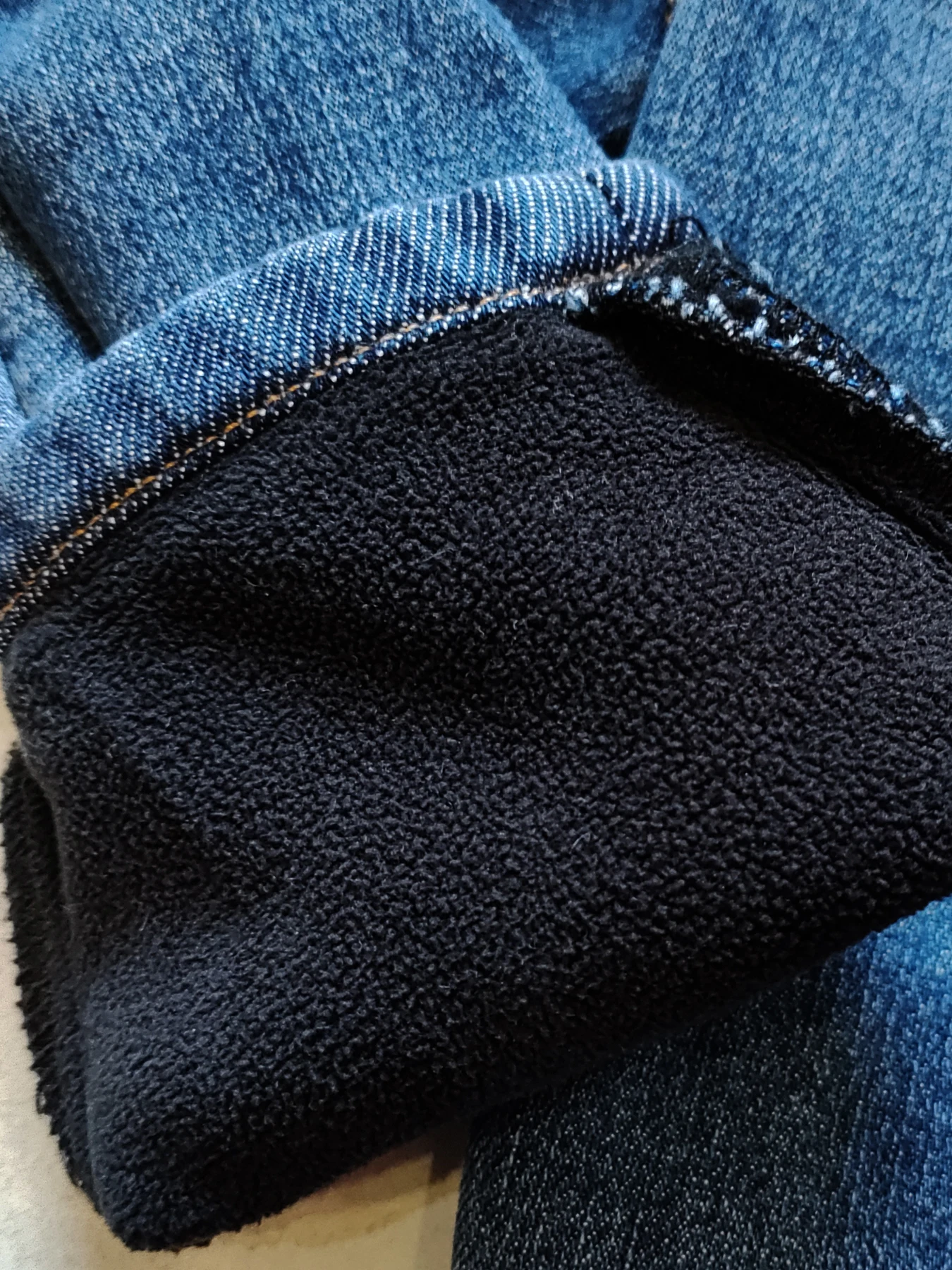 5095 LOOSE winter warm kids baby jeans boys jeans soft denim and fleece