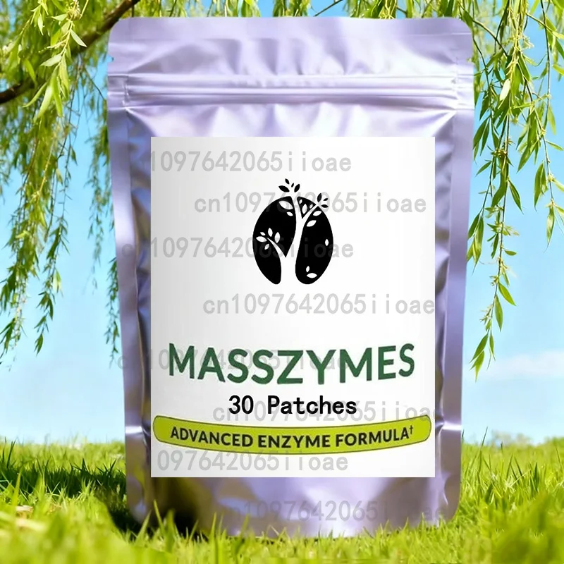 Digestive Enzyme Supplements - Boost Energy, Reduce Bloating - Muscle Recovery, Intestinal Health 30 Patches