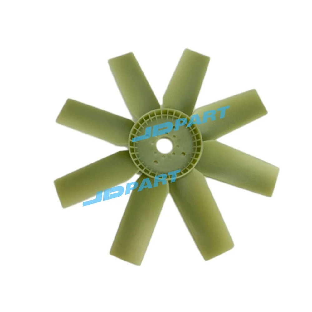 8 Leaves 4 Holes Fan Blade 1604585400 For XAS 38 78 88 97 Excavator Engine Parts