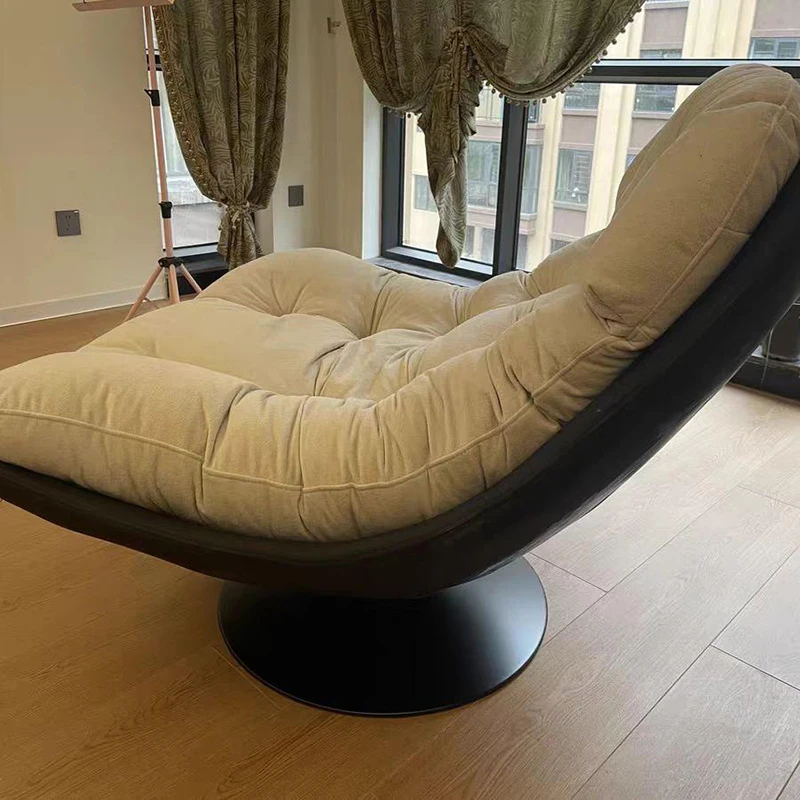 تصميم كراسي غرفة المعيشة الفاخرة قطب الحديثة رقيق الشمال كراسي مريحة كسول نفث الاسترخاء Sedie Da Soggiorno أثاث المنزل #4