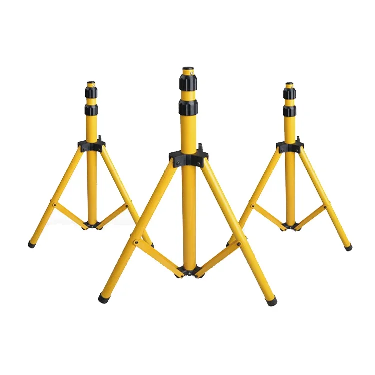 Site Telescopic Tripod Stand Light Portable 110v-265v Rechargeable Led Flood Working Light50W100W200Watt Floodlight tripod