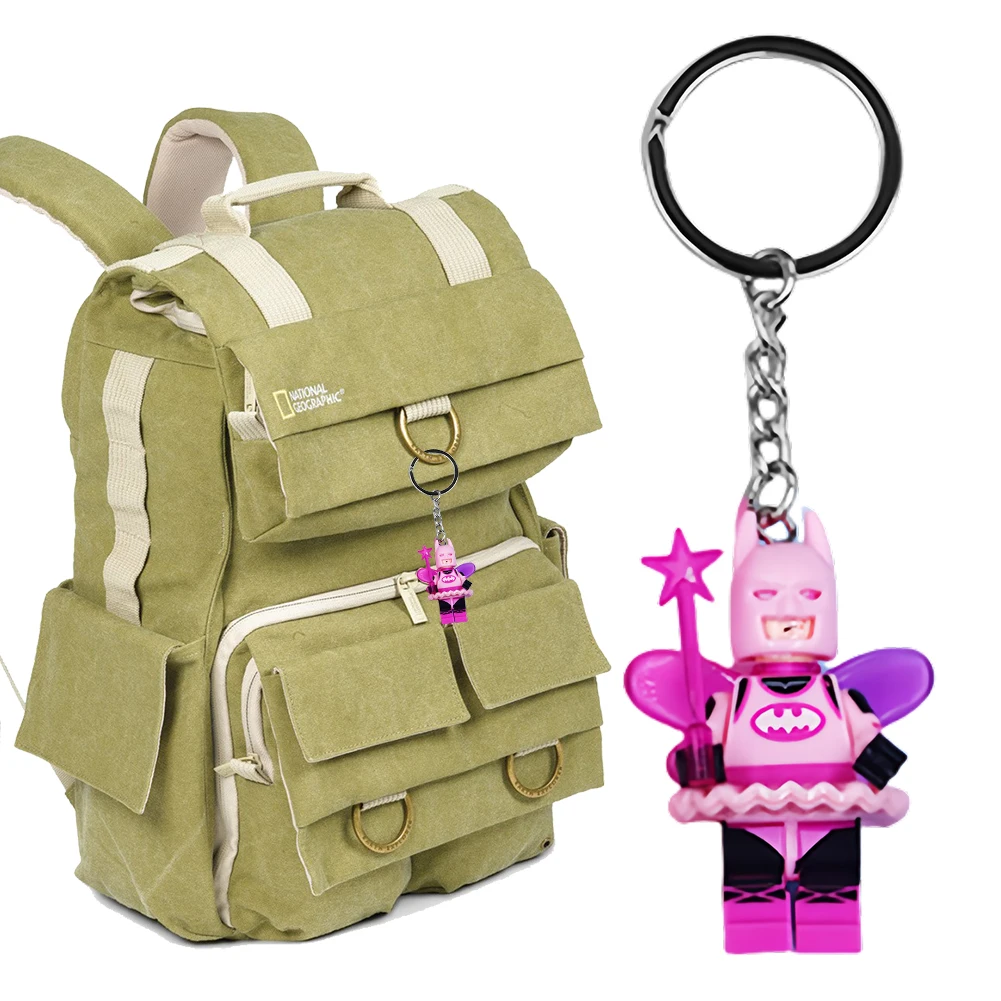 3D Fairy Superhero Creative Building Blocks พวงกุญแจจี้การ์ตูนอะนิเมะพวงกุญแจของเล่นเด็กของขวัญแปลกใจของเล่น