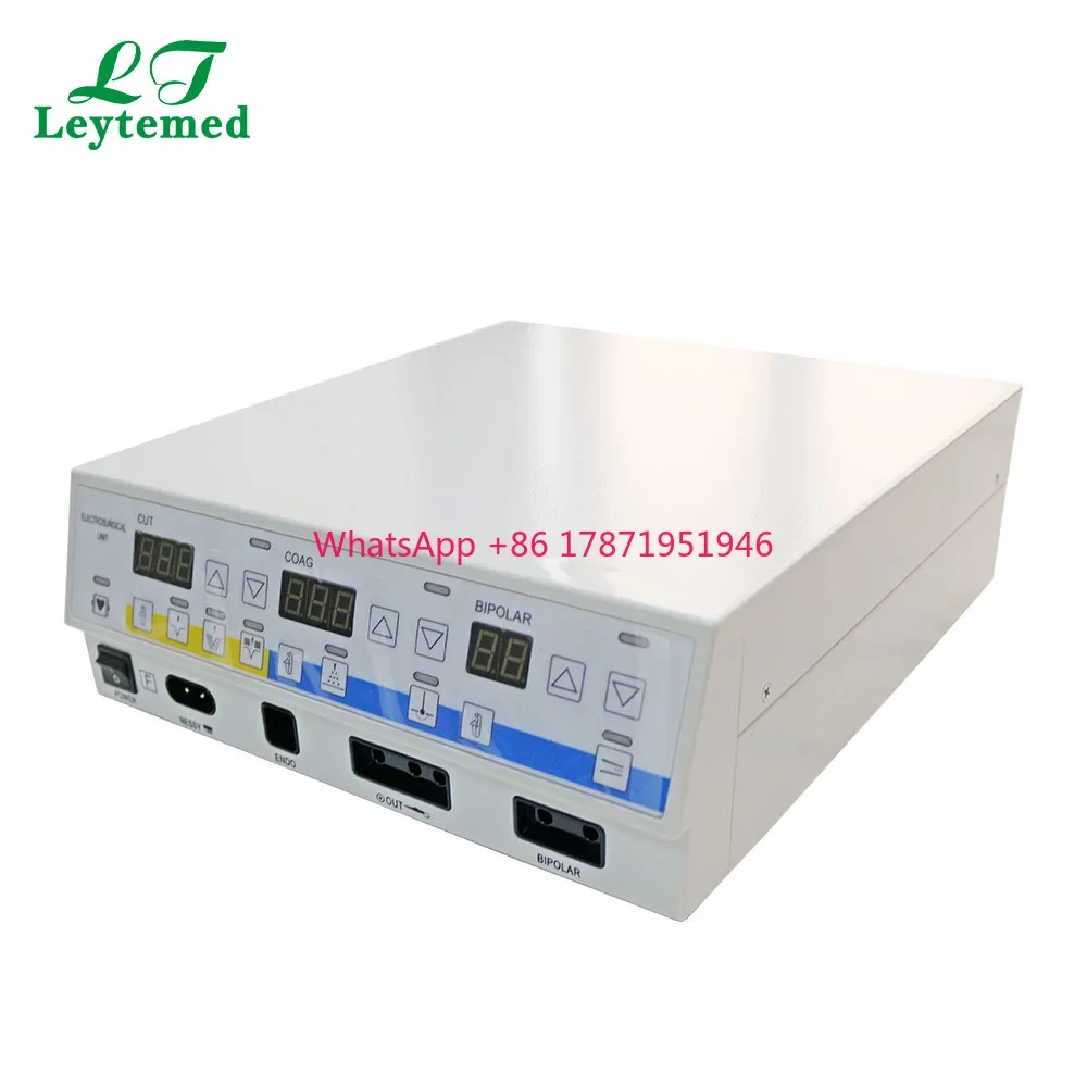 LTSG13 Medical Products 400W Six Mode Bipolar Coagulation Digital Esu High Frequency Electrosurgical Generator For Human