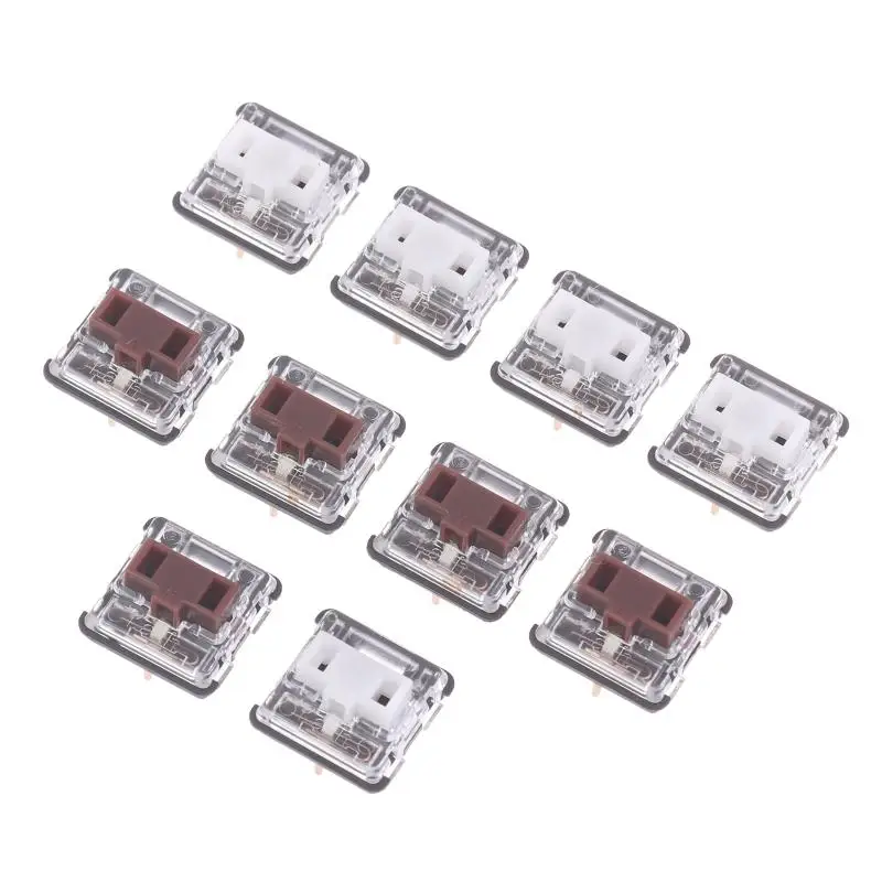 5Pcs White Brown Red Low Profile Keyboard Repair Parts For G913 G915 G813 G815 Keyboard