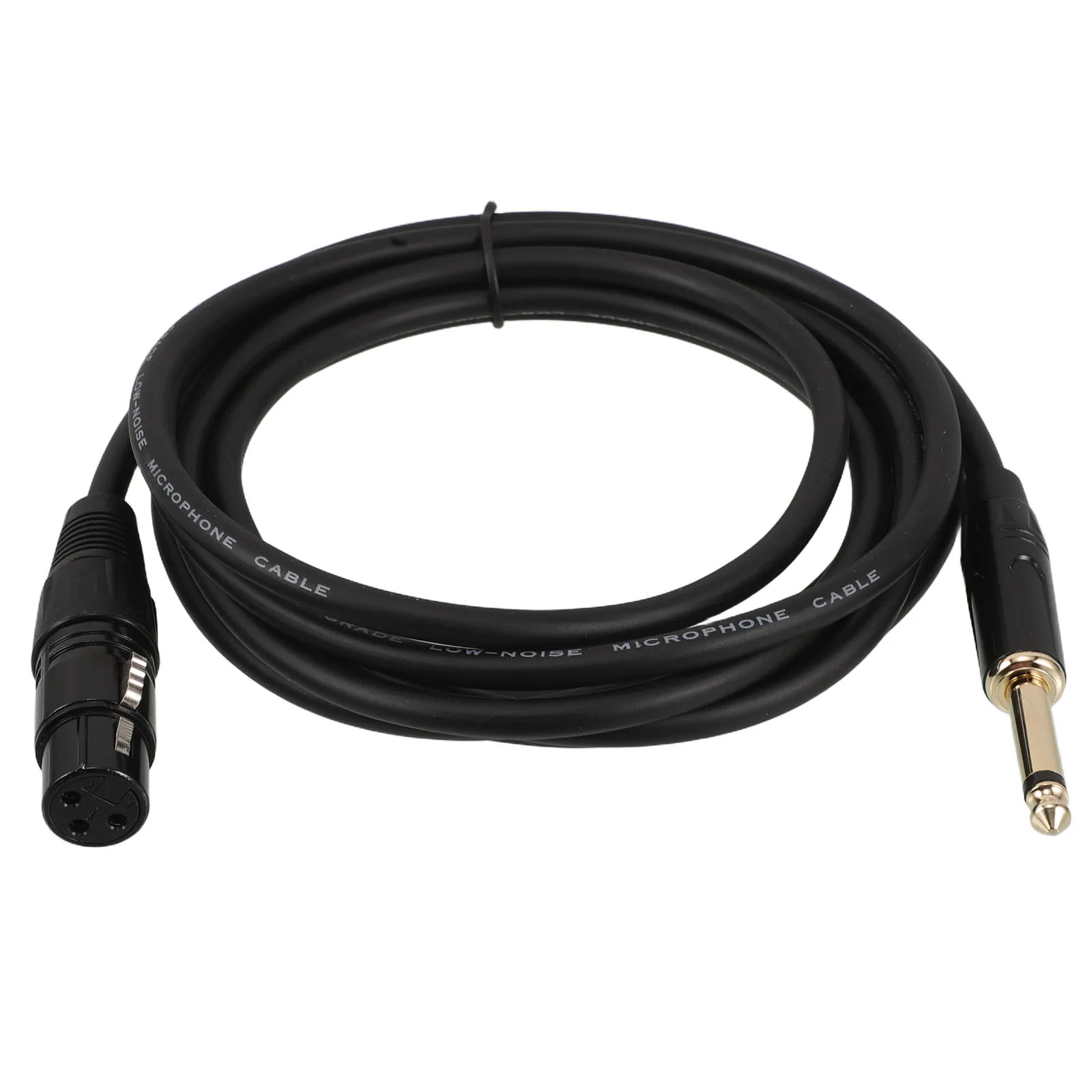 

Xlr Female to 6 35mm Jack Adapter Audio Cable Converter Connector Cord Microphone Recording Use