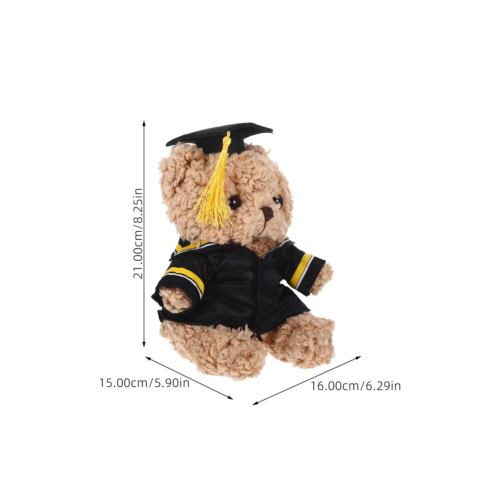 Flower Bear Toy Graduation Cartoon Party Adorable Plush Gifts Commemorative