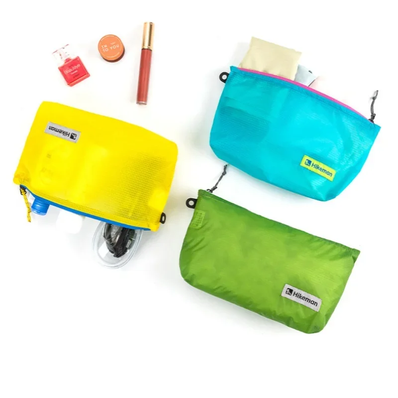 Aufbewahrungstasche für Outdoor-Reisen, Kleidung, tragbar, ultraleicht, 15D-Nylon, wasserdichte Aufbewahrungstasche
