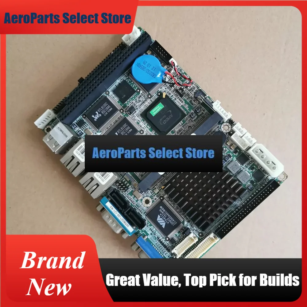 AeroPartsLX800 WAFER-LX-800-R12 Industrial Control Motherboard 3.5-inch Dual Network Port