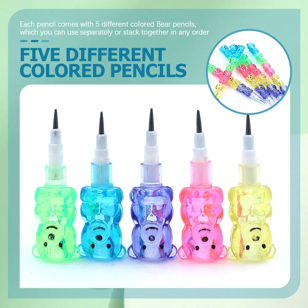 10Pcs Bear Stackabl…