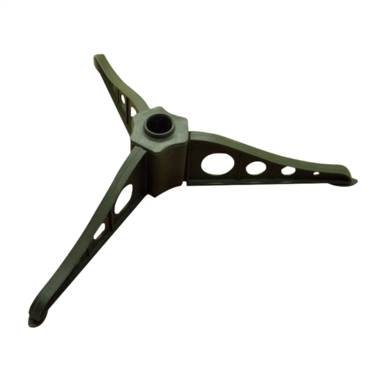 Base per albero di Natale Design stabile a tre gambe Supporto per albero di Natale di facile montaggio