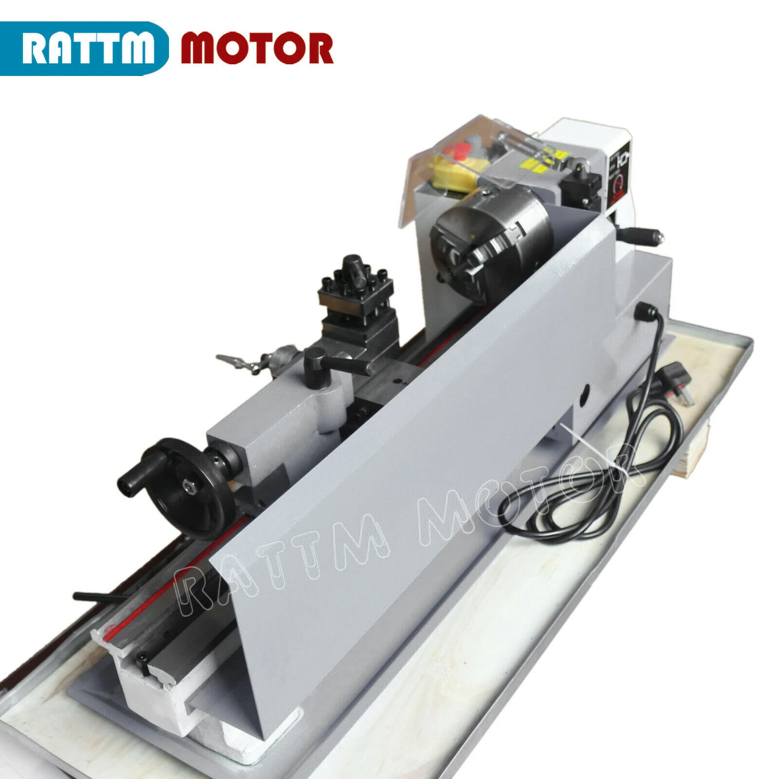 【CN/EU Ship】550W Mini Metal Lathe Machine 7\