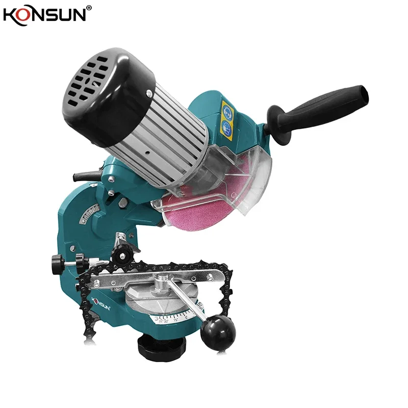 

KONSUN 820W Multi-angle Electric Chain Saw Grinding Machine Lithium Chainsaw Sharpener Grinder