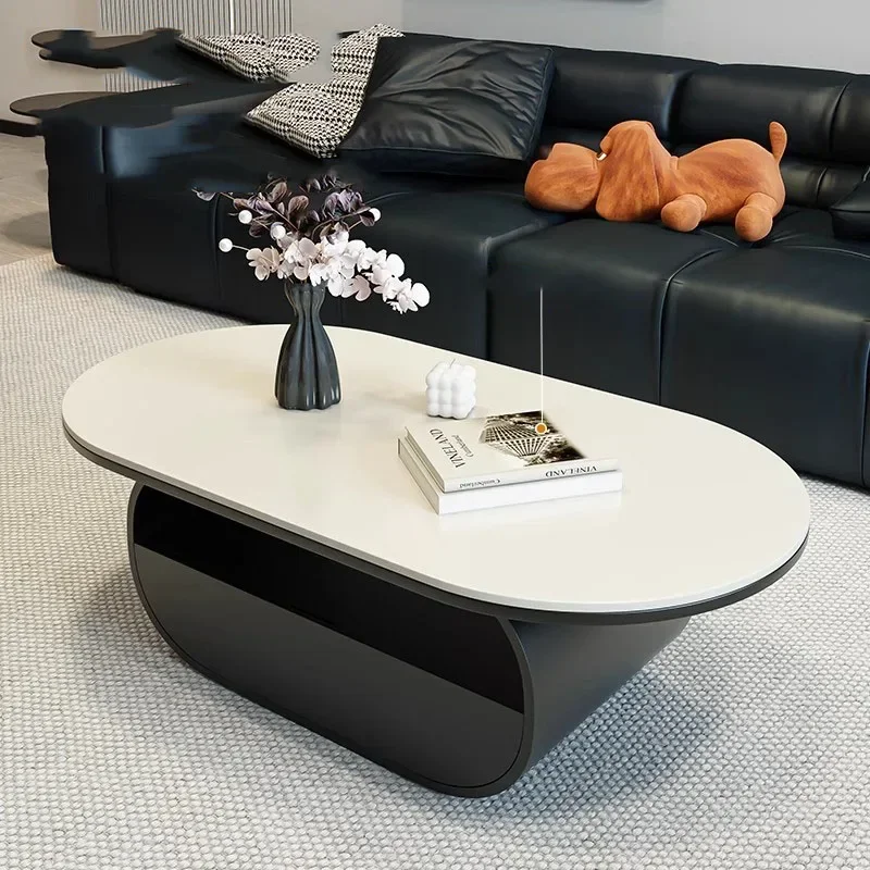 

Coffee Table Unique Black Muebles Para El Hogar Furniture L#Modern Simple Coffee Table Living Room Designer Luxury Minimalist