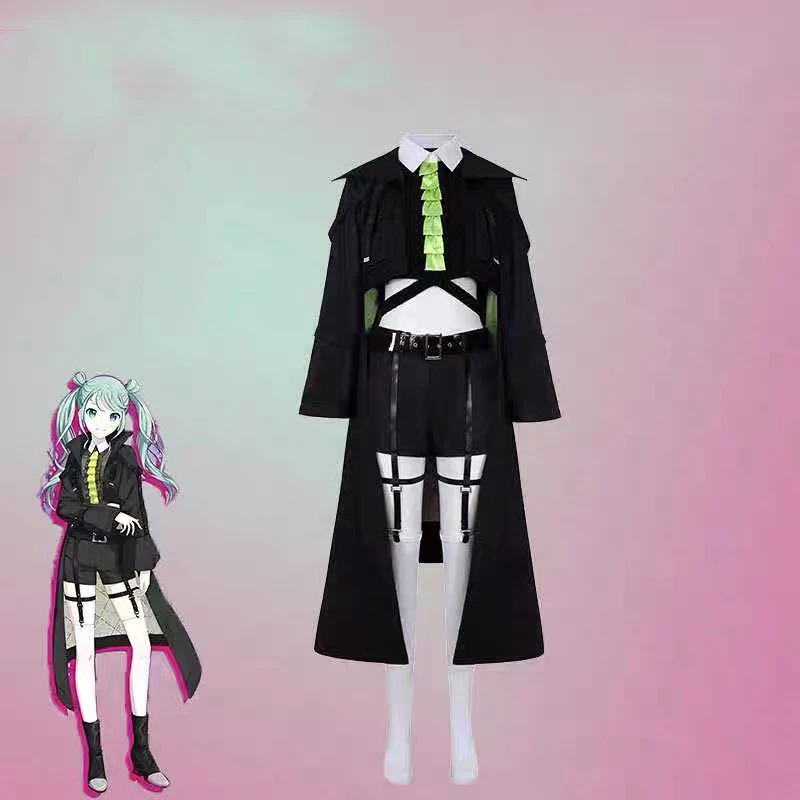 

Project Sekai Colorful Stage Feat 3rd Anniversary Mikku Mikuu Uniform Outfit Anime Cosplay Performance Wear Disguise Female